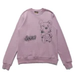 Drew House Bear Crewneck Sweatshirt Purple