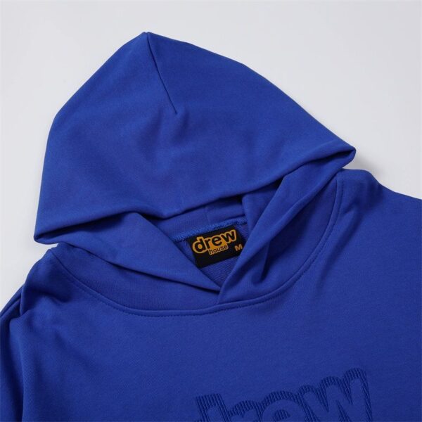 Drew House Embroidery Royal Blue Hoodie