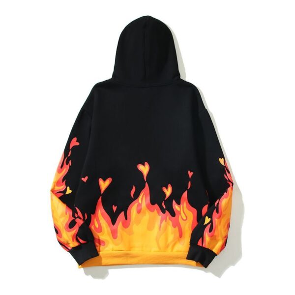 Drew House Fire Hoodie Black