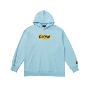 Drew House Hoodie Ice Blue Letters