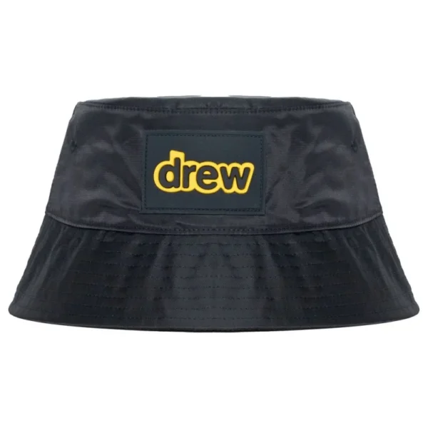 Black Drew House Secret Patch Nylon Bucket Hat