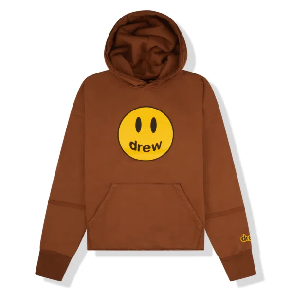 Drew House Mascot Deconstructed Hoodie Brown