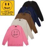 Drew House Smile Face Sweatshirts Men and Women